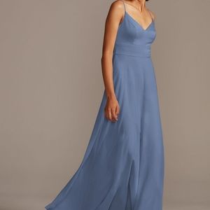 Steel Blue Bridesmaid Dress David's Bridal